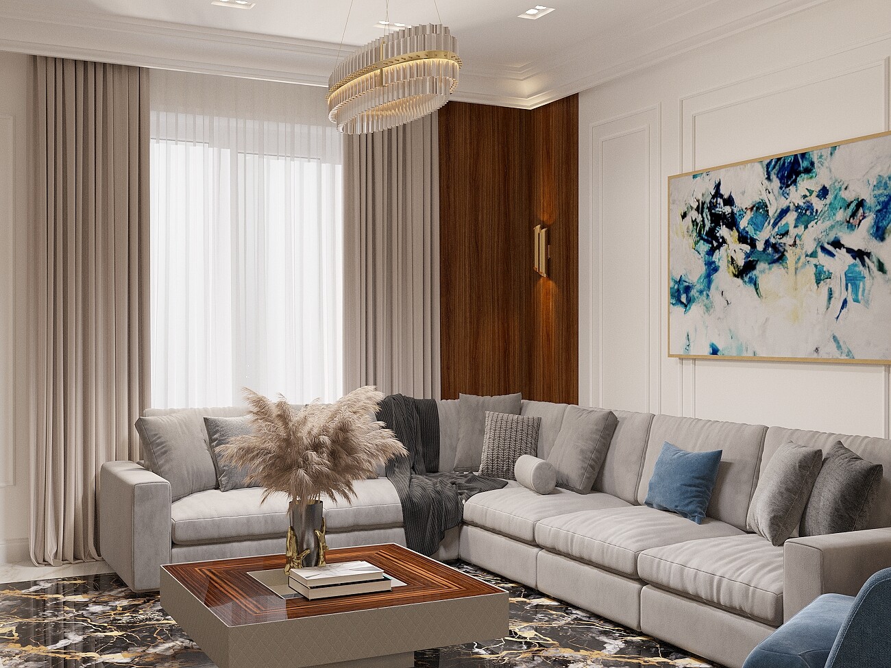 Living Room & Dining Room