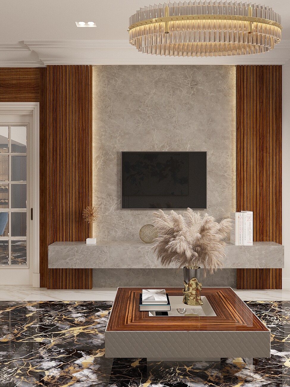 Living Room & Dining Room