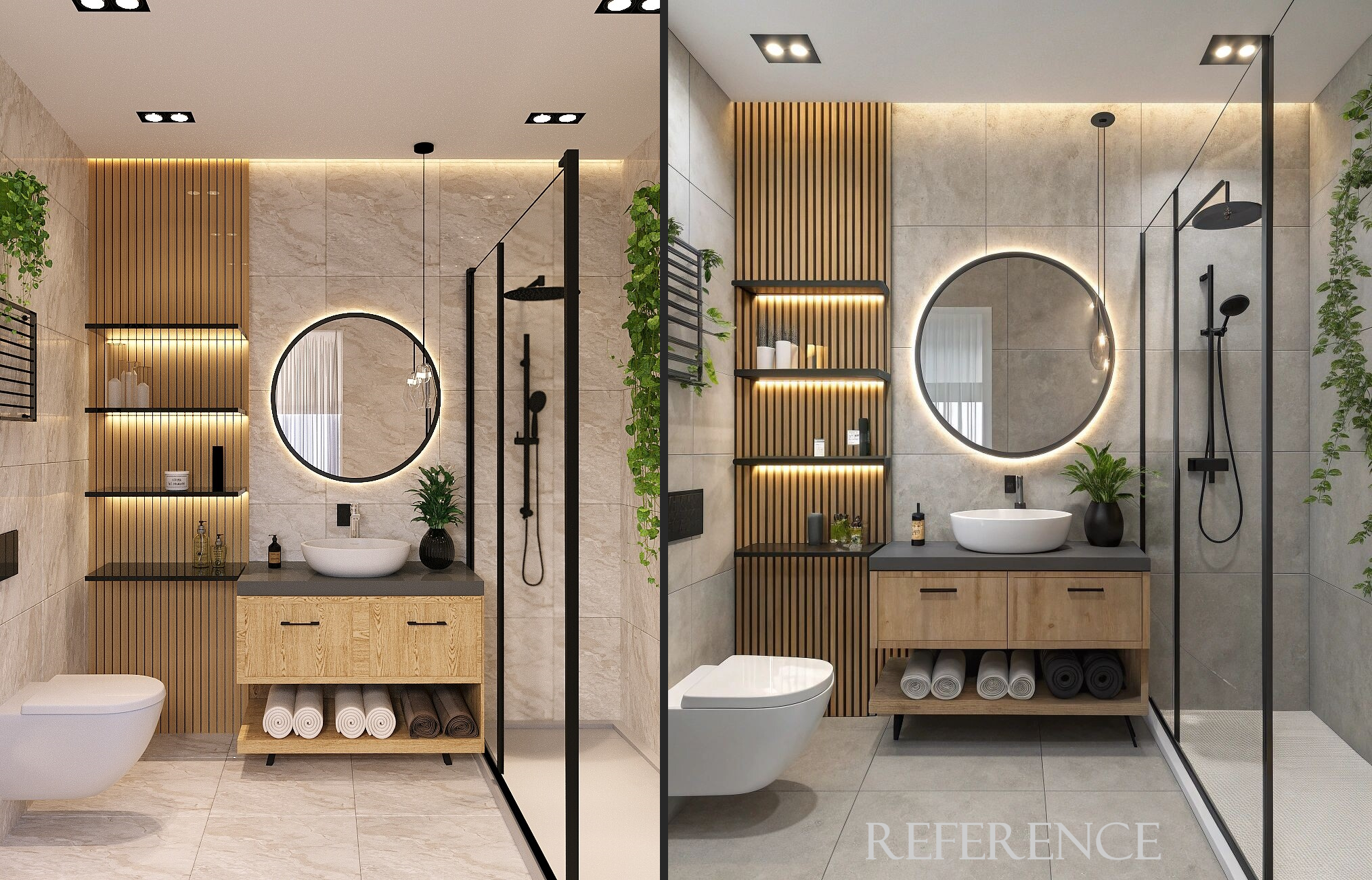 Interior Design Comparison