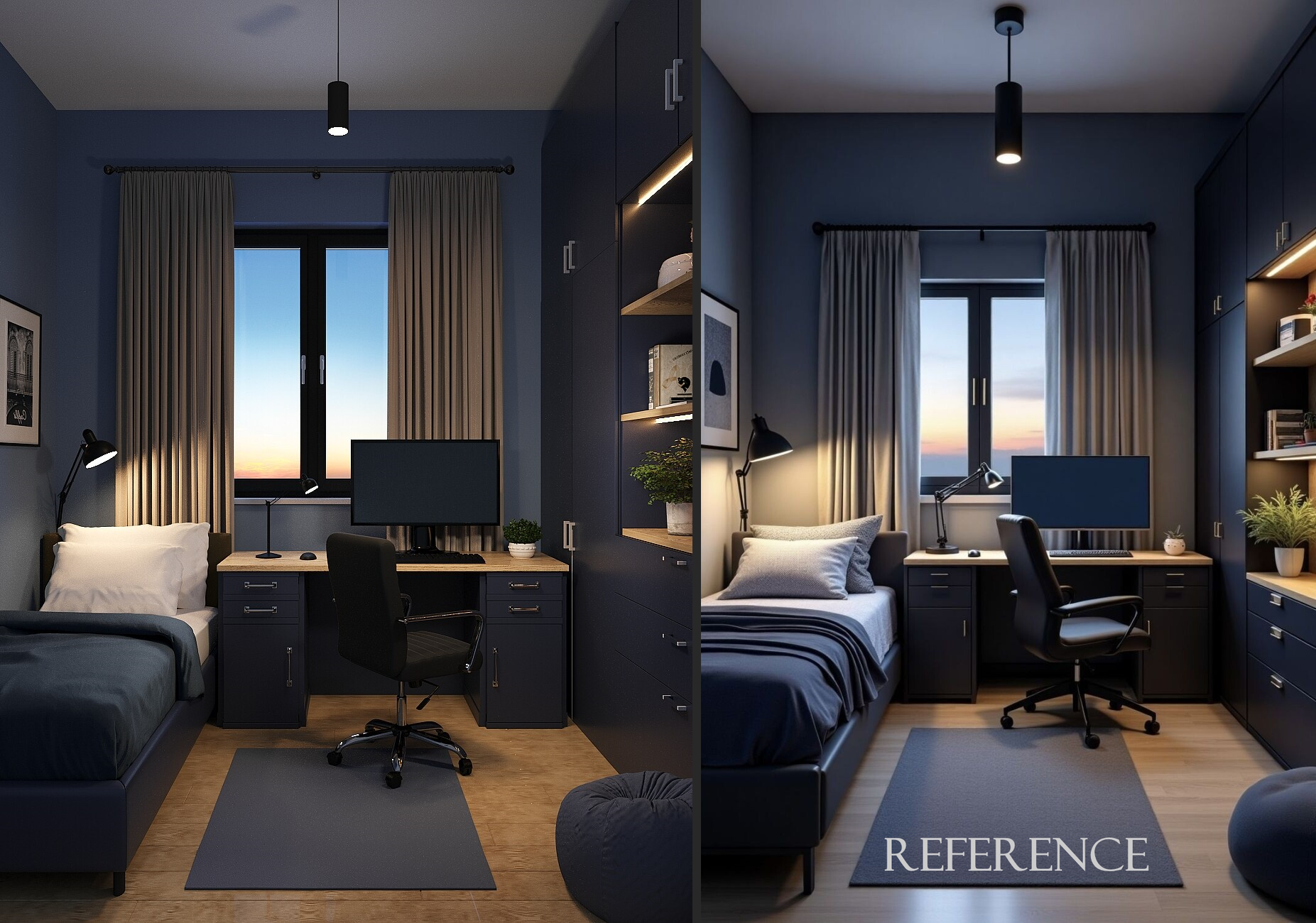 Interior Design Comparison